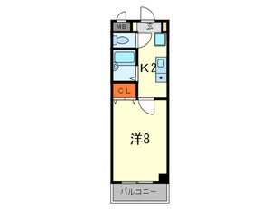 コ－ディアルコ－ト前宏の物件間取画像